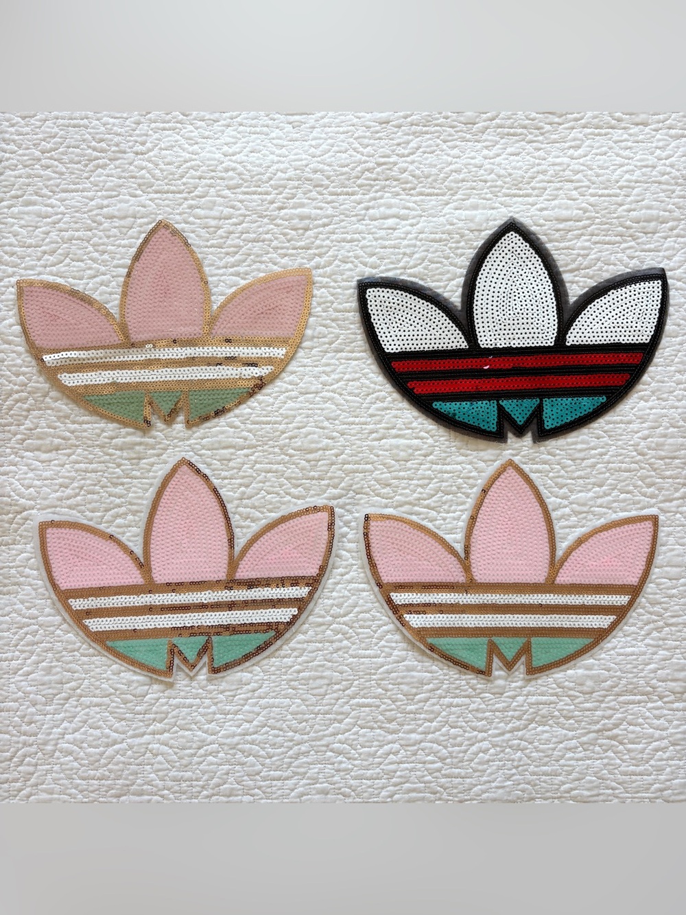 Sew On Sequin patch x 4